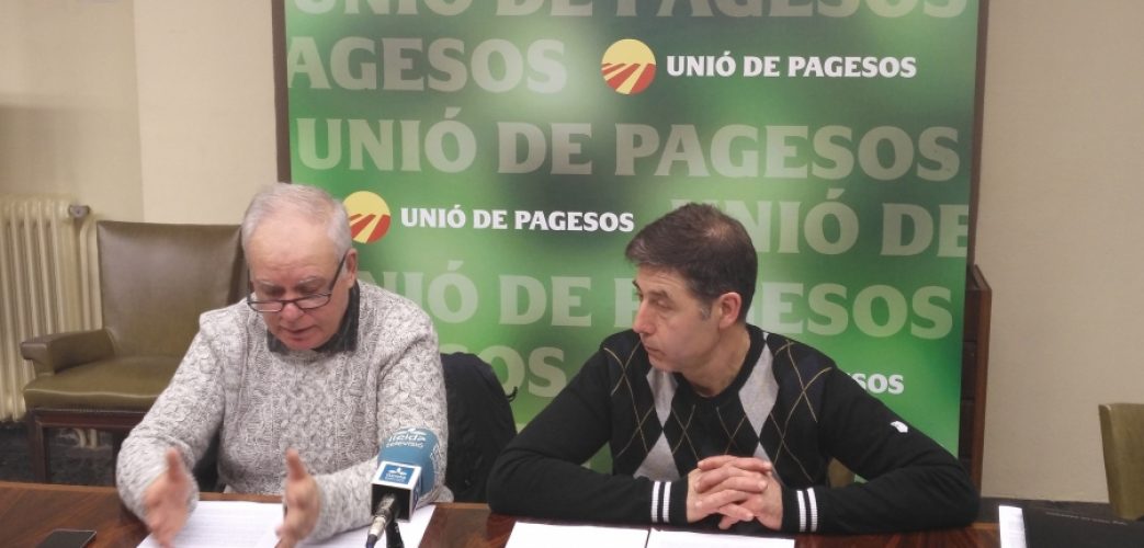 Santi Querol i Rossend Saltiveri, a la roda de premsa avui a Lleida