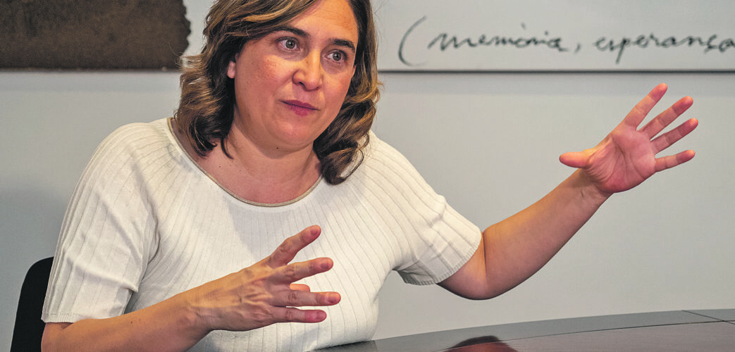 L'alcaldessa de Barcelona, Ada Colau.