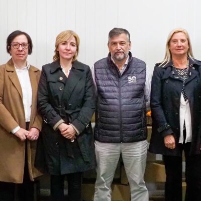 Sergi Claramunt, Raquel Gil, Cristina Massot, Joan Caball, Lídia Redón i Olga Serra. FOTO: Dani Codina.