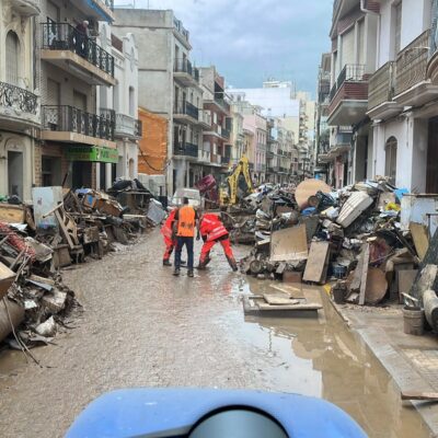 Danys provocats per la DANA al País Valencià. Crèdit: @UnioLlauradora